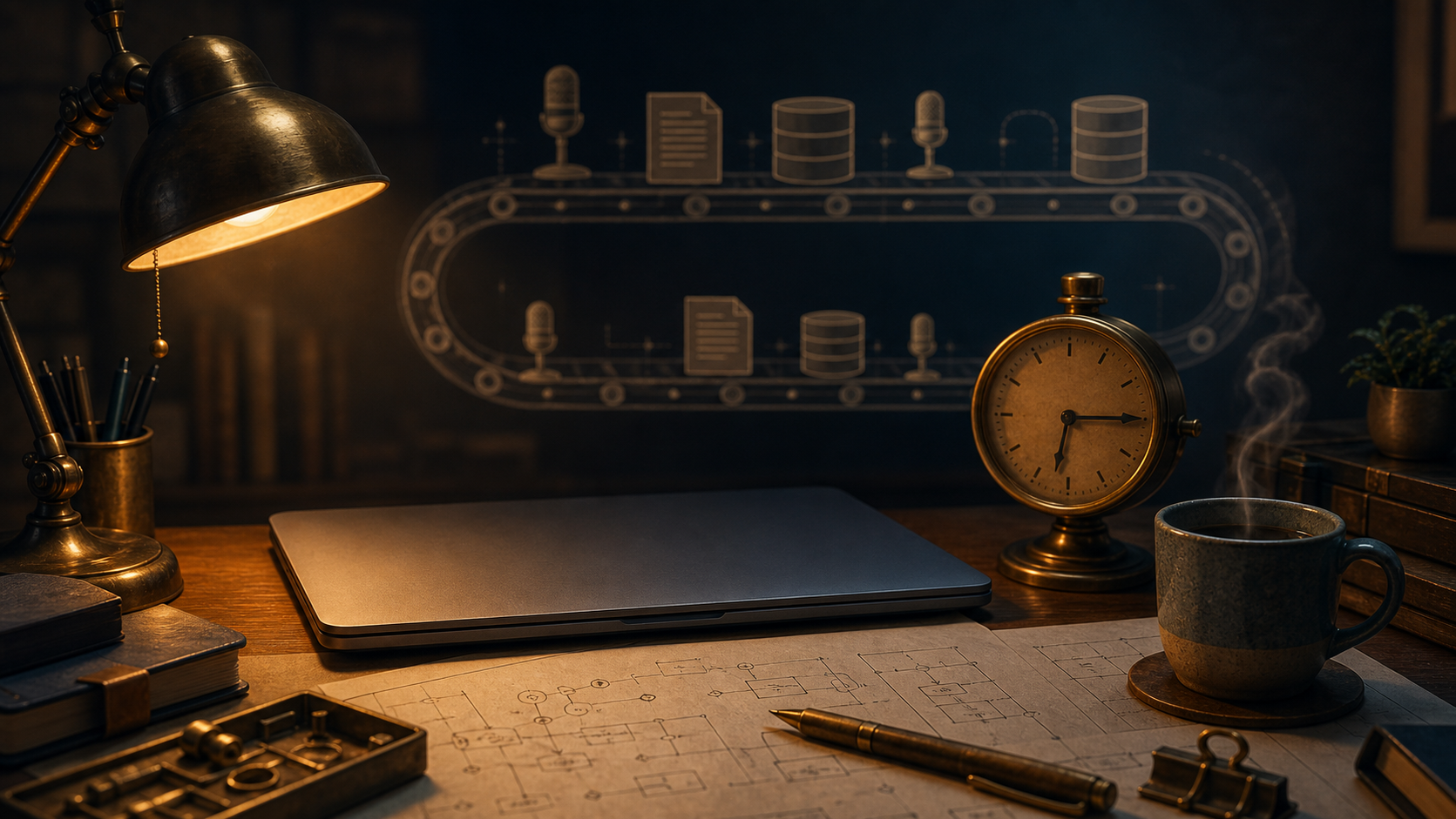 The question generator, the cron job, and shipping it locally