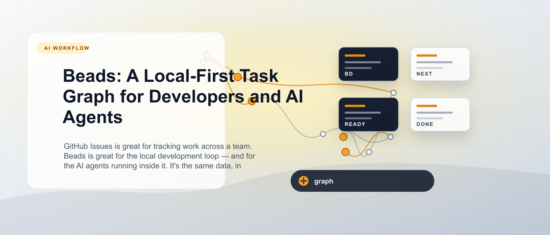 Beads: A Local-First Task Graph for Developers and AI Agents