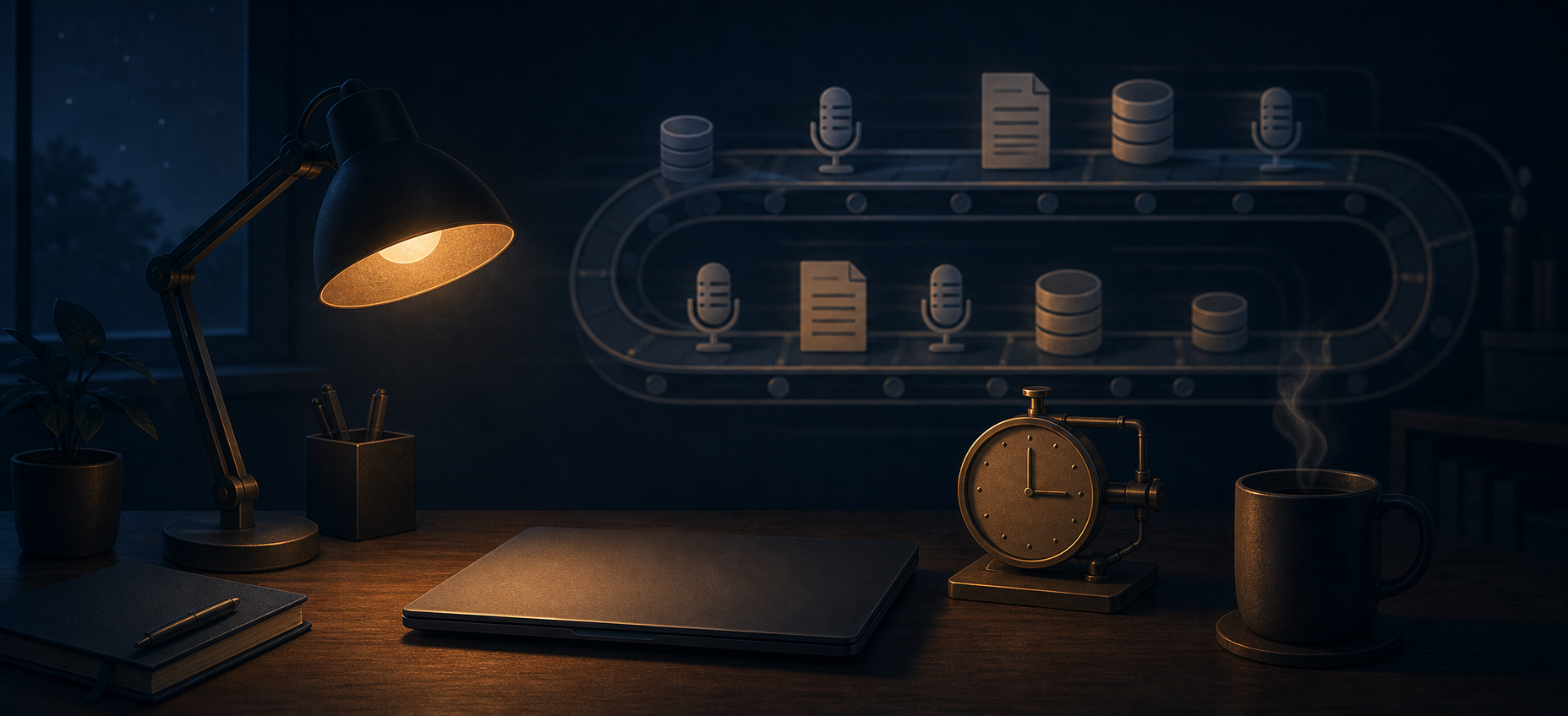 The question generator, the cron job, and shipping it locally